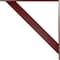Ekena Millwork Traditional Steel Bracket, Hammered Bright Red 2"W x 24"D x 24"H BKTM02X24X24TRHRE - alternate 8